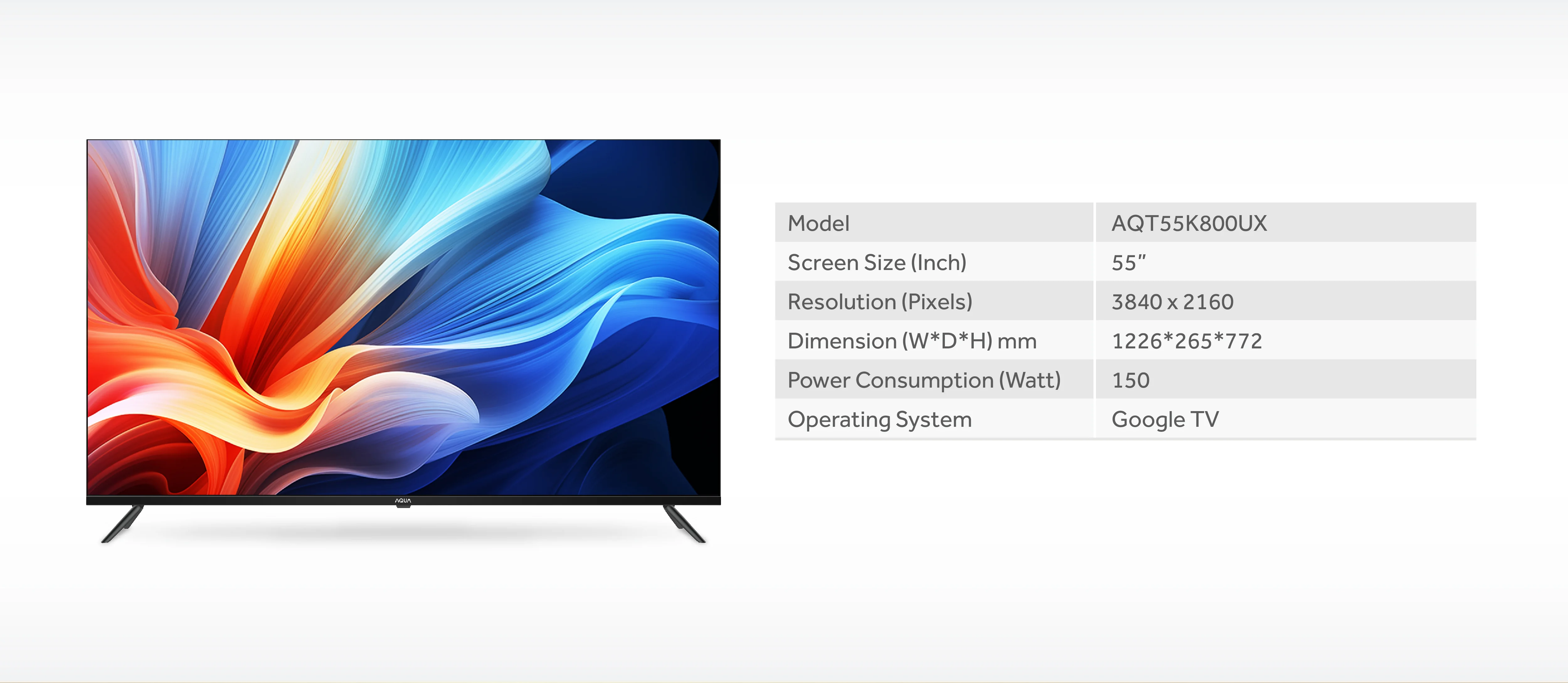 TV AQT55K800UX